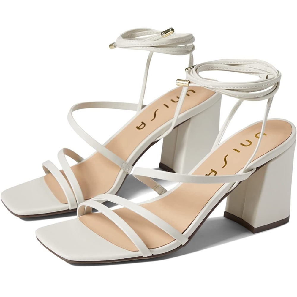 Brand New Unisa Strappy Off-white Sandals